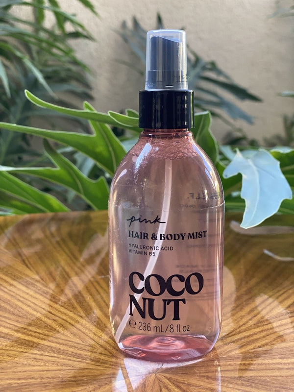 Perfume de cabelo Coconut, marca Pink, linha  Victoria’s Secret, 236 ml