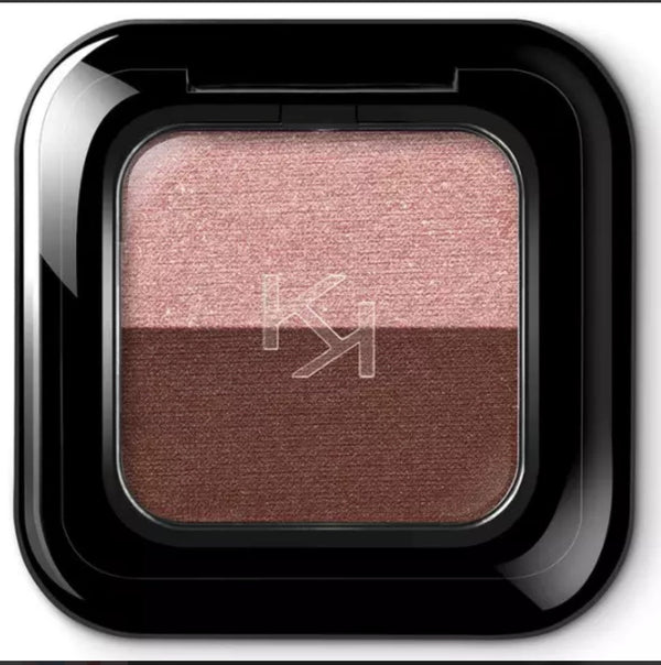 Sombra Bright Duo, marca  Kiko Milano cor 12, 1,8 g