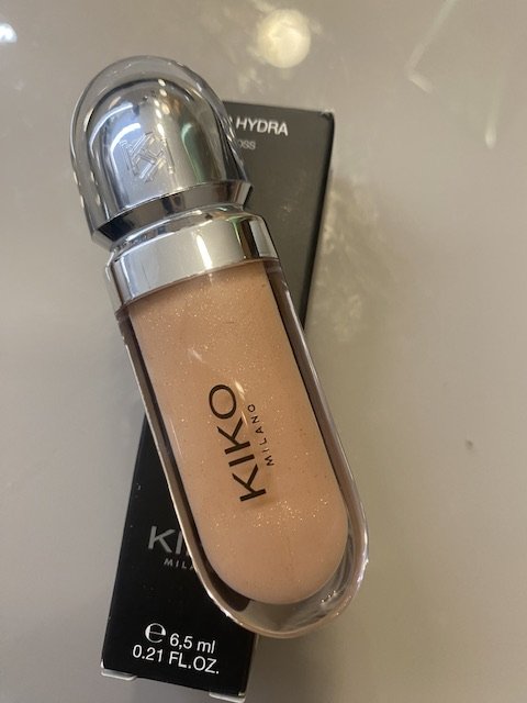 Gloss Kiko Milano Hydra Lipgloss 3D cor 02, 6,5 ml