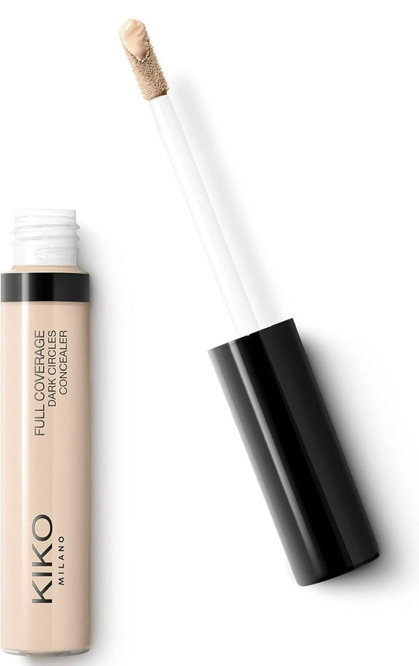 Corretivo líquido Full Coverage Kiko Milano cor 02, 8 ml