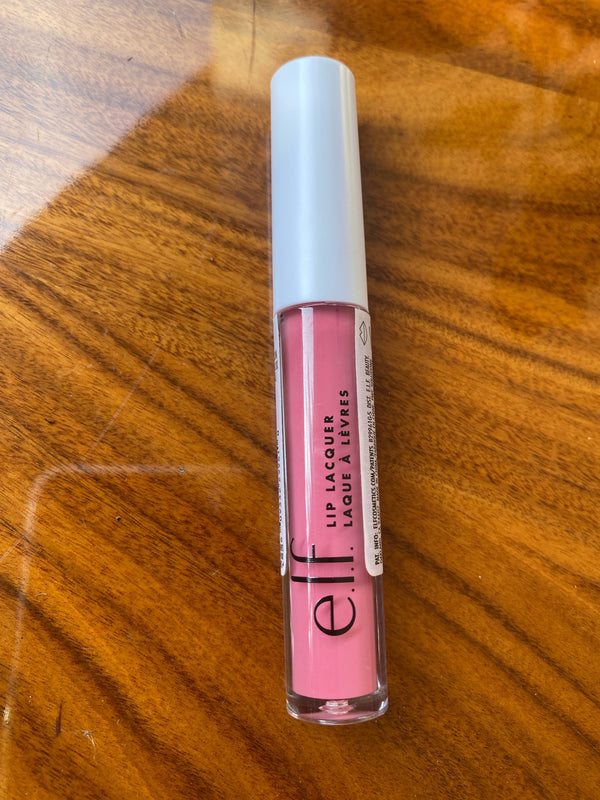 Gloss Lip Lacquer marca  ELF, cor Wild Rose, 2,5 ml