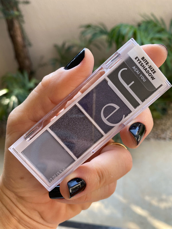 Paleta de sombra, marca ELF Cor Açai You, 3,5 g
