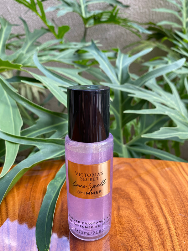Body Splash Mini, love Spell Shimmer, Victoria´s Secret, 75 ml
